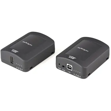 STARTECH.COM USB 2.0 Extender Connects A USB Device up to 330FT/100M Over CAT5E/CAT6 RJ45 Cab