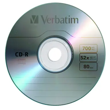 Verbatim Americas CD-R 700MB 52X 50PK Spindle, image 6