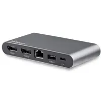 StarTech.com Startech Mini USB C Docking Station - Multiport Adapter W/ Dual Moni, image 3