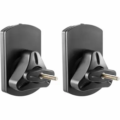 Peerless Industries Universal Swivel Wall Speaker Mounts (ONE PAIR) - 22 Lbs (10KG)