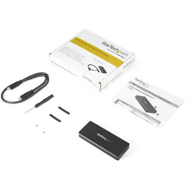 StarTech.com USB-C Enclosure for M.2 NVMe SSD; USB 3.2 Gen 2 (10GBPS); Uasp - Portable W/ Alu, image 8
