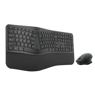 Targus Ecosmart Ergonomic Keyboard and Ergoflip Mouse Combo Black