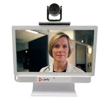 HP Poly Telehealth Station: G7500 with Eagleeyeiv 12X and 24 Inch Touch Display Plu, image 4