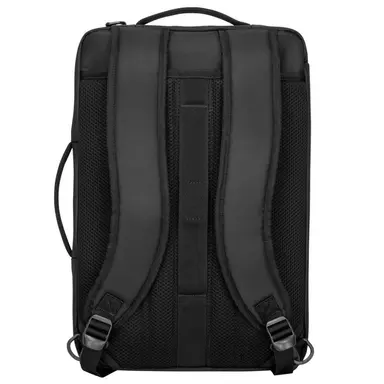 Targus 15.6 Urban Convertible Backpack (Black) - Tuck-Away Shoulder Straps Convert Back, image 6