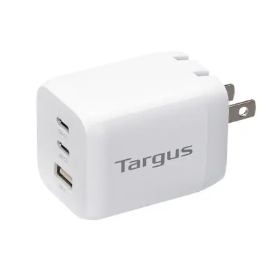 Targus 65W USB-C Multi-Port Gan Wall Charger, White, image 8