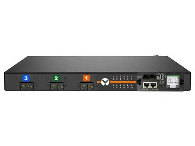 Vertiv Rpdu Monitored Outlet Level EC 35A 208V Delta 10.0KW Horizontal (12) Combi, image 4