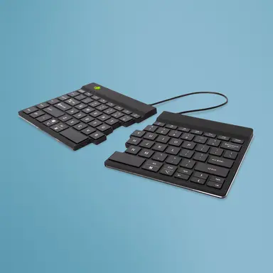 R-Go Ergonomic Keyboard, Split Keyboard with Break Light, Qwerty (US), Bluetooth