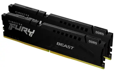 Kingston 16GB 5200MHz DDR5 CL40 DIMM (Kit of 2) Fury Beast Black