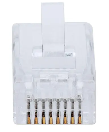 Intellinet 100-Pack Cat6 RJ45 Modular Plugs