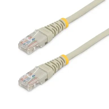 StarTech.com 5 ft Gray Molded Cat5e UTP Patch Cable