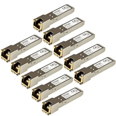 STARTECH.COM 10 Pack HPE J8177C Compatible Sfp - 1000BASE-T 1GBPS - 1GBE Module - 1GE Gigabit, image 7