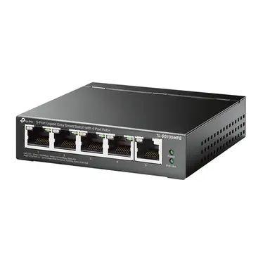Omada Networks by TP Link 5-Port Gigabit Easy Smart Switch with 4-Port PoE+, image 4