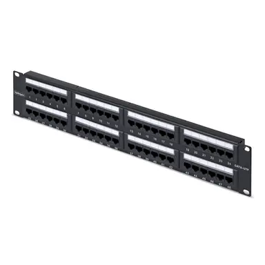 StarTech.com 48-Port 2U Cat6 UTP Patch Panel Supports 10/100/1000 Ethernet; Fits Standard 19I, image 4