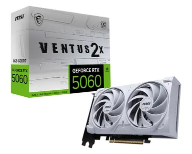 MSI Computer Rtx 5060 8 GB Ventus 2X OC White
