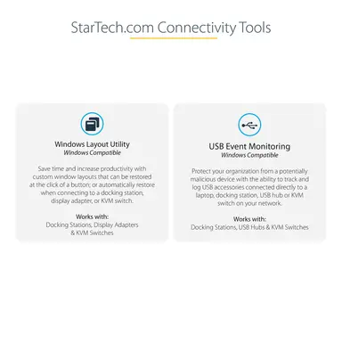 StarTech.com USB C Multiport Travel Adapter W/HDMI 4K 30HZ Video - 13 in Cable - USB-a 5GBPS/U, image 8
