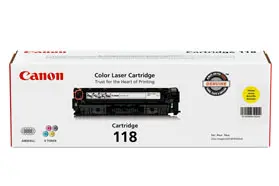 Canon Laser Canon Cartridge 118 Yellow Toner - for Canon Imageclass LBP7200CDN, LBP7660CDN