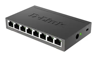 D-Link Systems D-Link 8-Port Unmanaged Gigabit Metal Desktop Switch Qos and Flow Contro, image 6