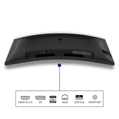 Philips LCD Monitor - Curved - 3440 × 1440 - 34 in - 4MS Response Time - 0, image 6