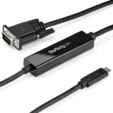 StarTech.com 3.3FT/1M USB Type C (DP Alt Mode HBR2) to VGA Cable / 1920X1200/1080P 60HZ / Edi, image 4