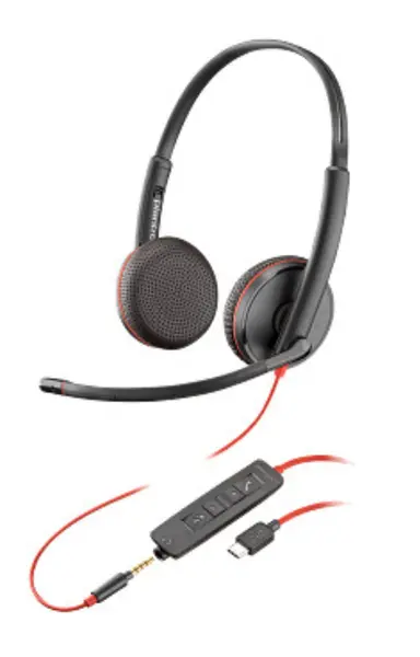 HP Poly BW C3225 USB-C HS TAA (Bulk 50) U.S. - English Localization