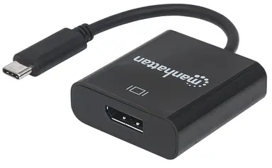 Manhattan - Strategic Easily Connect a USB Type-C Source with a DisplayPort (DP) Display. Converts USB
