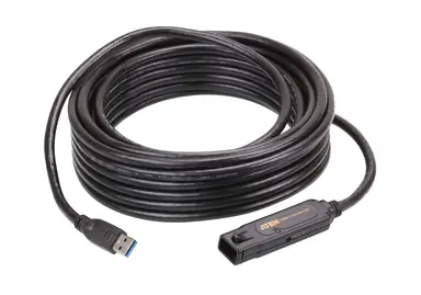 Aten - Extender Cable - USB 3.1 USB Type-a Left Connector - Male Left Gen