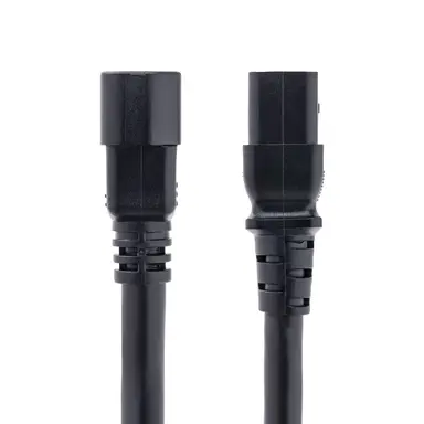 StarTech.com 6 ft (1.8 m) Heavy Duty Power Cord, C14 to C19, 15A 250V, 14AWG, Heavy Gauge PDU, image 6