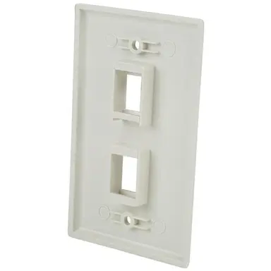 StarTech.com Dual Outlet RJ45 Universal Wall Plate White - - 2 Years Warranty - Incl, image 6