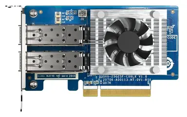 QNAP Dual-Port SFP28 25GBE Network Expansion Card; Low-Profile Form Factor; PCIe GEN4, image 6