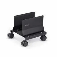 StarTech.com Computer Tower Cart, Rolling Mobile CPU Caddy on Wheels (Casters), Max Load 46.3, image 3
