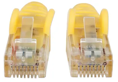 Intellinet 10 FT Yellow Cat6 Snagless Patch Cable, image 7