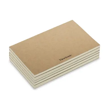 Viewsonic ID0730 Replacement NOTEBOOKS: Viewsonic Notebook X 5 Pcs Brown Wood Free Paper