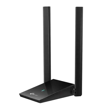 Omada Networks by TP Link AX1800 High Gain Dual Band Wi-Fi 6 USB Adapter Speed: 1201 Mbps at 5 GHz + 574