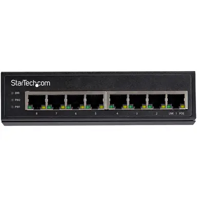 STARTECH.COM 8 Port Gigabit POE Switch 30W Pse Power Per Port to Devices W/GBE ON CAT5E/6 - P, image 7