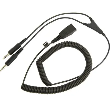 Jabra PC Cord - QD to 2X3.5MM, image 4