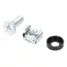 Intellinet 100 Each, M6 Cage Nuts, M6 Screws, and Plastic Washers, image 5