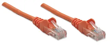 Intellinet 50 FT Orange Cat5e Snagless Patch Cable, image 7