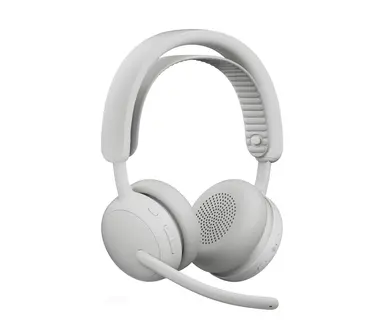 Logitech Zone Wireless 2 ES Headset for Business, Teams, Anc (USB-a/C) - Off-White, image 6
