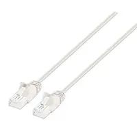 Intellinet Cat6a U/UTP Slim Network Patch Cable, 0.5 FT., White, image 3