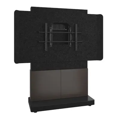 Middle Atlantic Frm Dstand 48WX75H Fstd A3HPL Blk