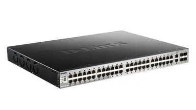 D-Link Systems D-Link DGS-3130 Managed 54 Port Layer 3 Gigabit POE+ Switch 370W 48 X 1 GB POE, image 4