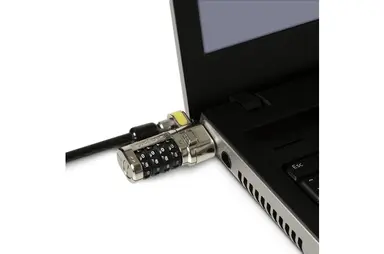 Kensington Computer Clicksafe Combination Laptop Lock - Master Coded