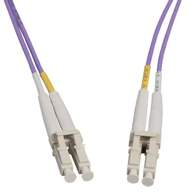 Intellinet 1 M LC to LC UPC Fiber Optic Patch Cable, 2.0 MM, Duplex, Ofnr, OM4 Multimode, V, image 7