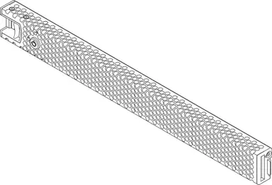 Lenovo ThinkSystem 1U Security Bezel, image 4