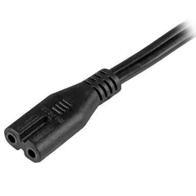 StarTech.com 10 ft Laptop Power Cord NEMA 1-15P to IEC C7 AC Power Cord for Most Notebooks, image 7