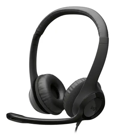 Logitech H390 USB-C Computer Headset (Midnight Black)