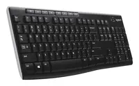 Logitech Wireless Keyboard K270 - Midnight Black - US, image 3