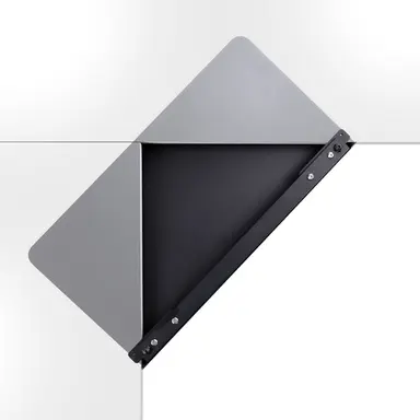 StarTech.com Steel Desk Corner Sleeve, for L-Shaped/Corner Desk, up to 1.5 in (38.1MM) Thick, image 6