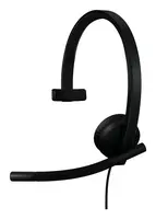 Logitech H570E Wired Mono, Teams (USB-a) - Black, image 3