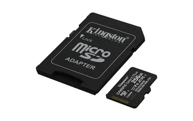 Kingston 256GB Microsdxc Canvas Select Plus GEN3 150MB/S A1 Card + Adapter, image 6